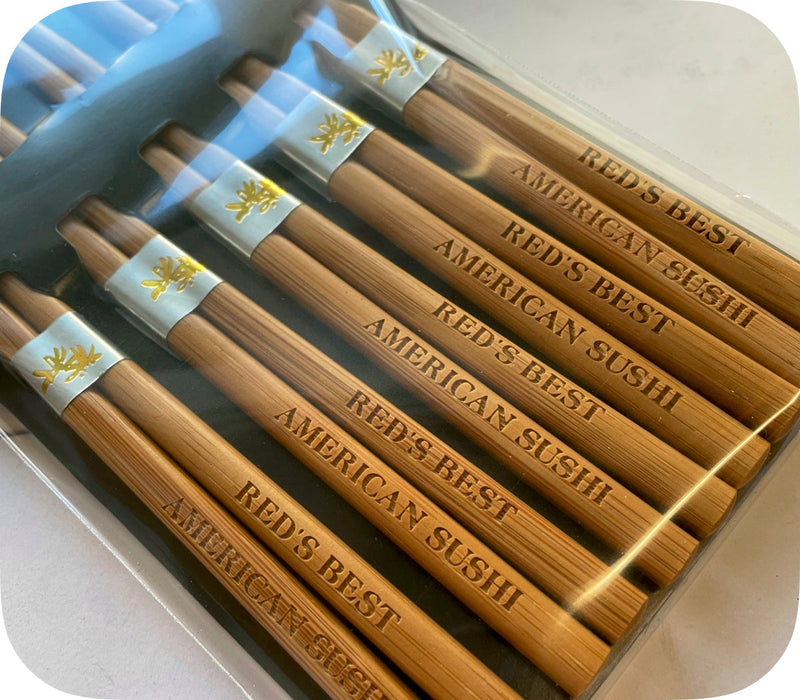 Sushi -Chopsticks Gift Set (5 Pair 9")