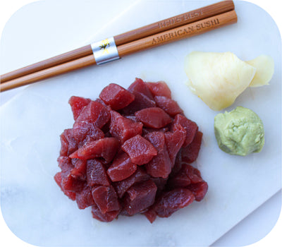 Sushi - Bluefin Tuna Poke/Maki Cubes 5oz