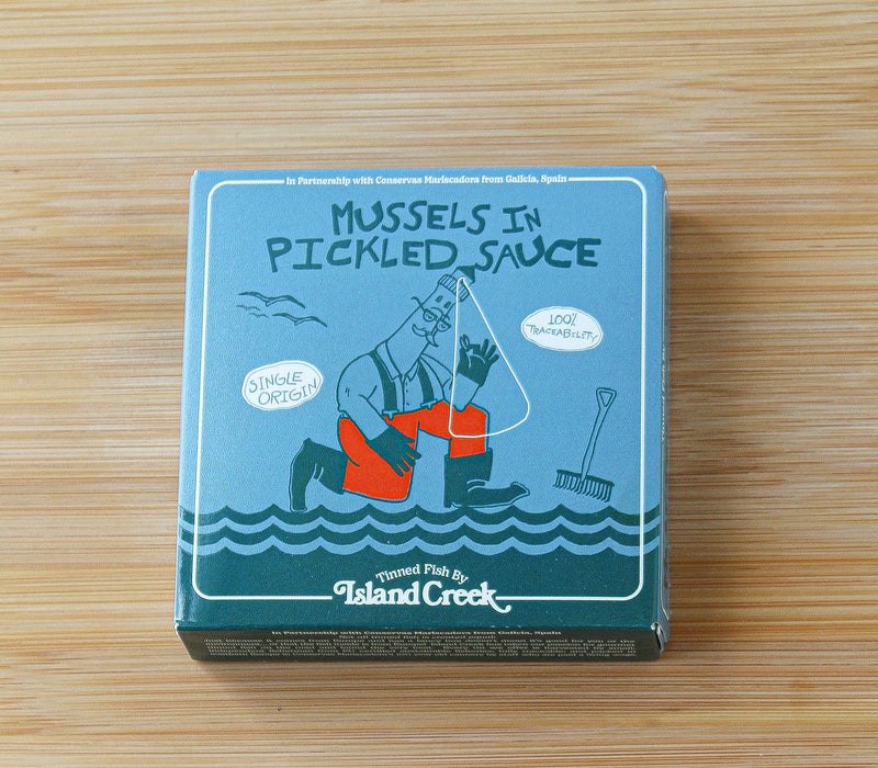 Tinned Fish - Island Creek - Mussels in Pickled Sauce
