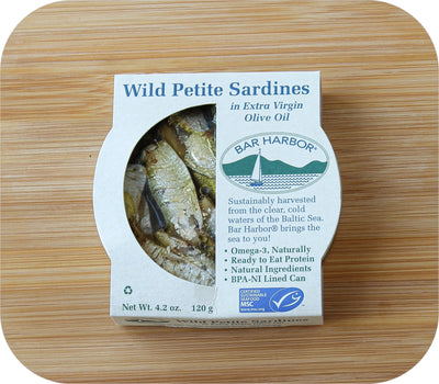 Tinned Fish - Bar Harbor - Wild Petit Sardines in EVOO