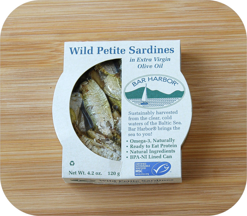 Tinned Fish - Bar Harbor - Wild Petit Sardines in EVOO