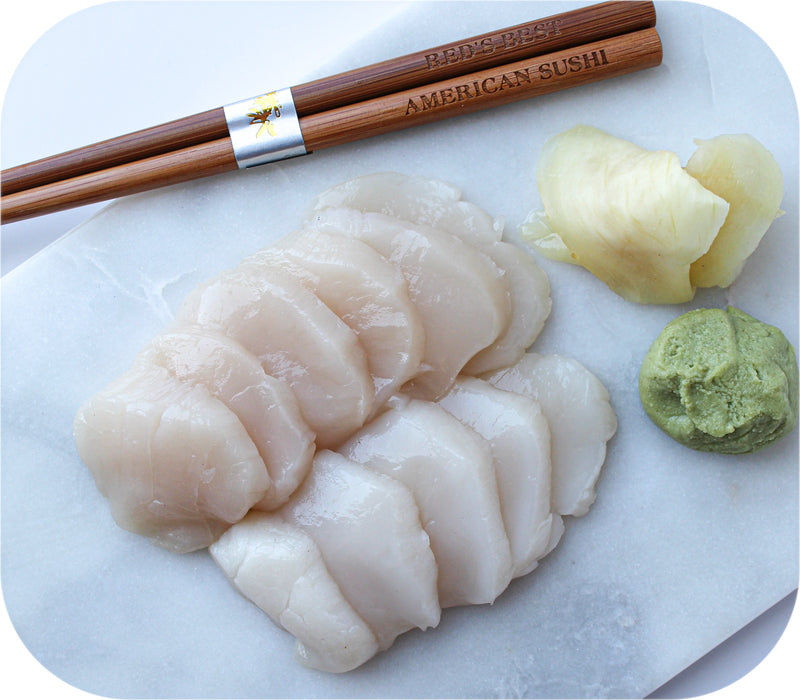 Sushi - Sea Scallops Saku (Double)